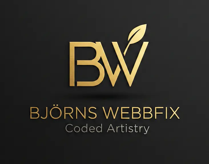 Björns Webbyrå Logotyp - Webbdesign i Göteborg